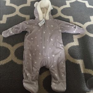 Micro performance onsie fleece